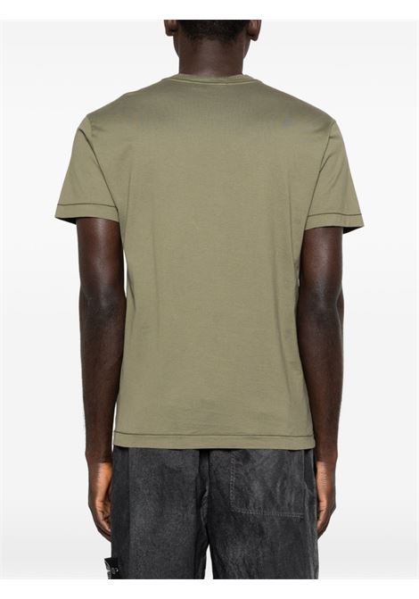 2100027 t-shirt man military green STONE ISLAND | L1S15 2100027 S0013V005G